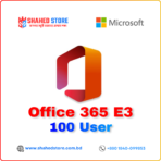 Microsoft Office 365 E3 with Teams - 100 User for 1 Year [Subscription]