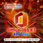 Microsoft Office 365 E3 with Teams - 100 User for 1 Year [Subscription]